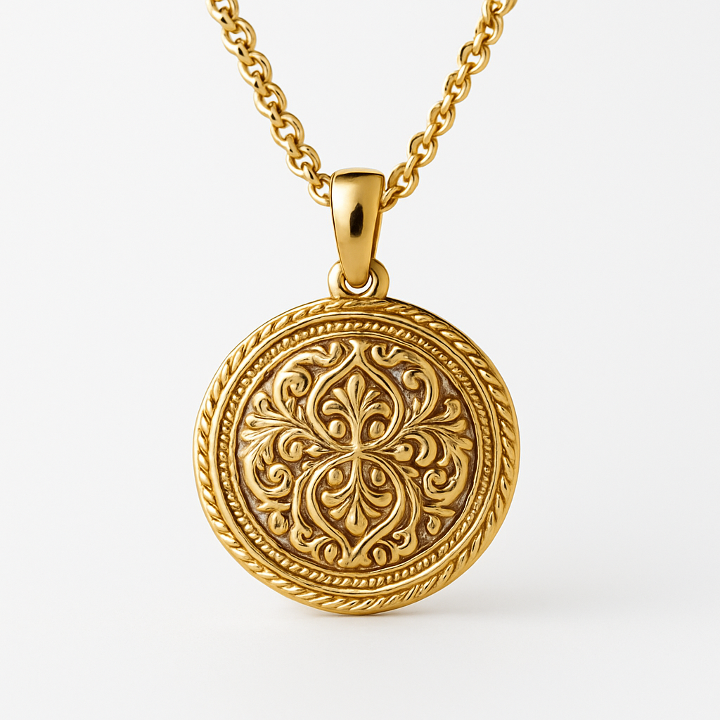 Gold Pendant Necklace